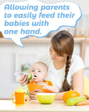 Silicone Bottle Feeding Baby Spoon Feeder (Random Color)