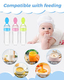 Silicone Bottle Feeding Baby Spoon Feeder (Random Color)