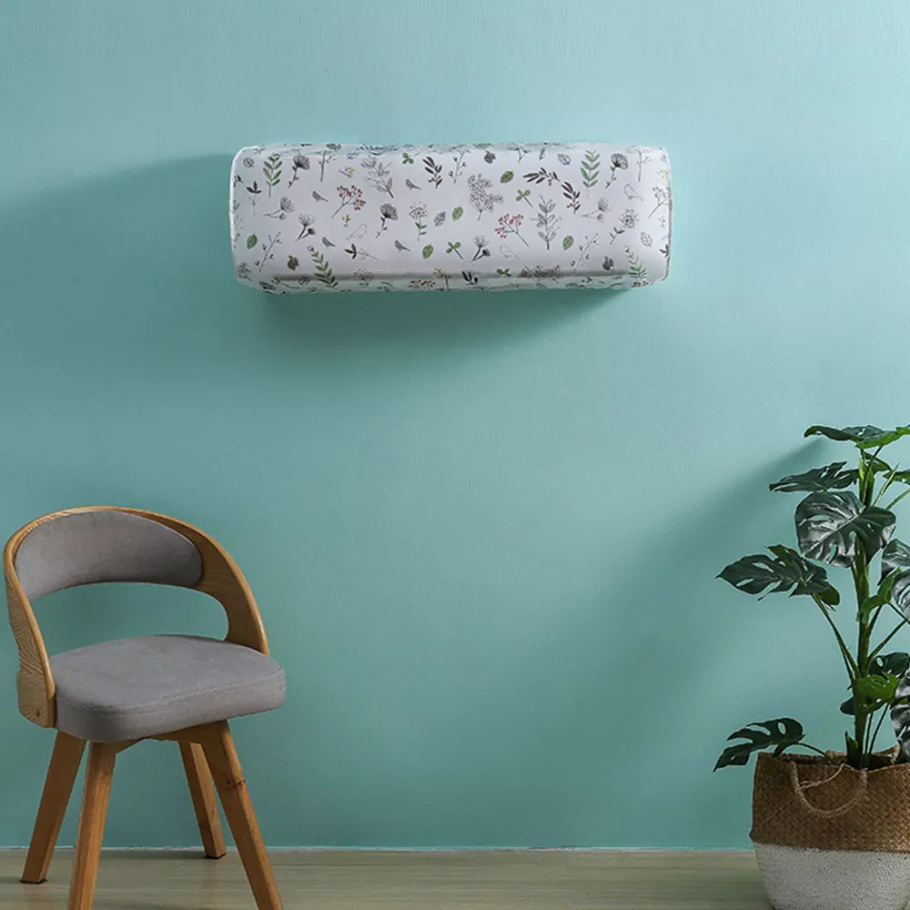 AC Dust Cover for Wall | Indoor Wall Mounted Air Conditioner Waterproof Cover