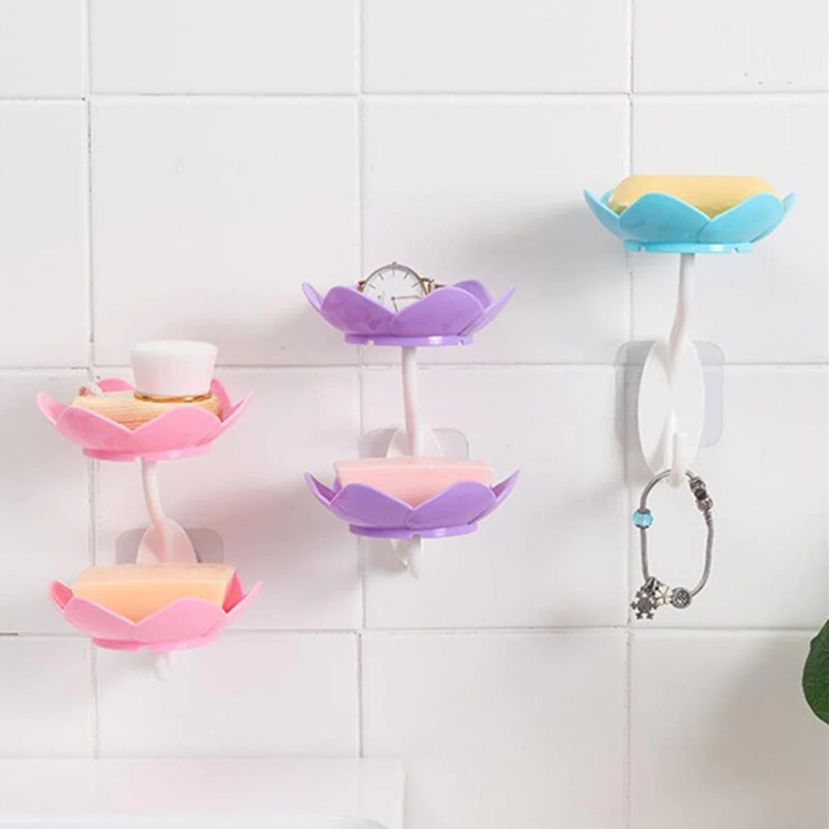 Flower Shape Soap Holder