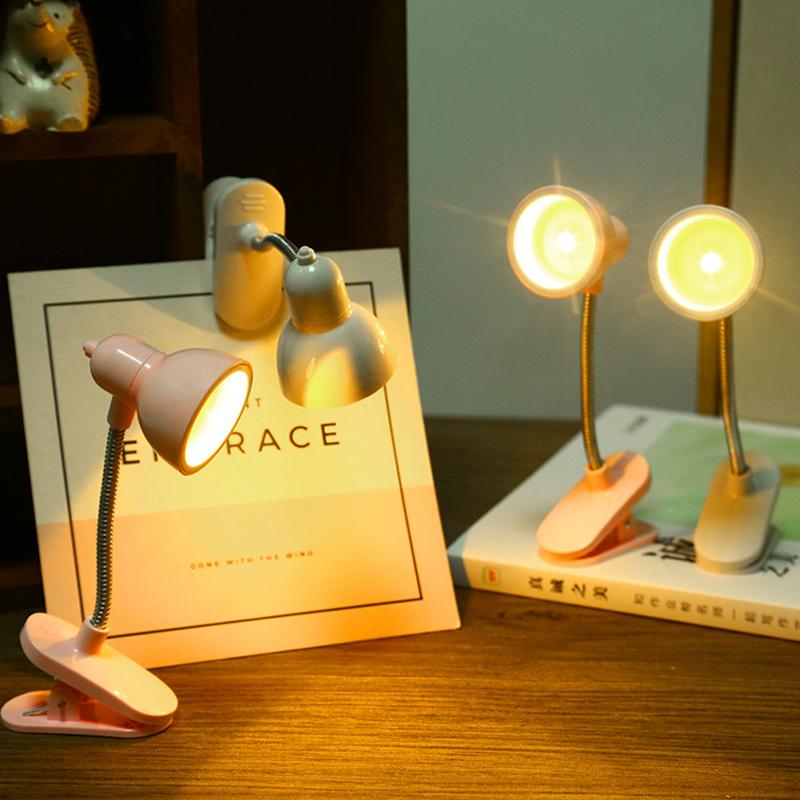 Mini LED Clamp Lamp – Portable USB