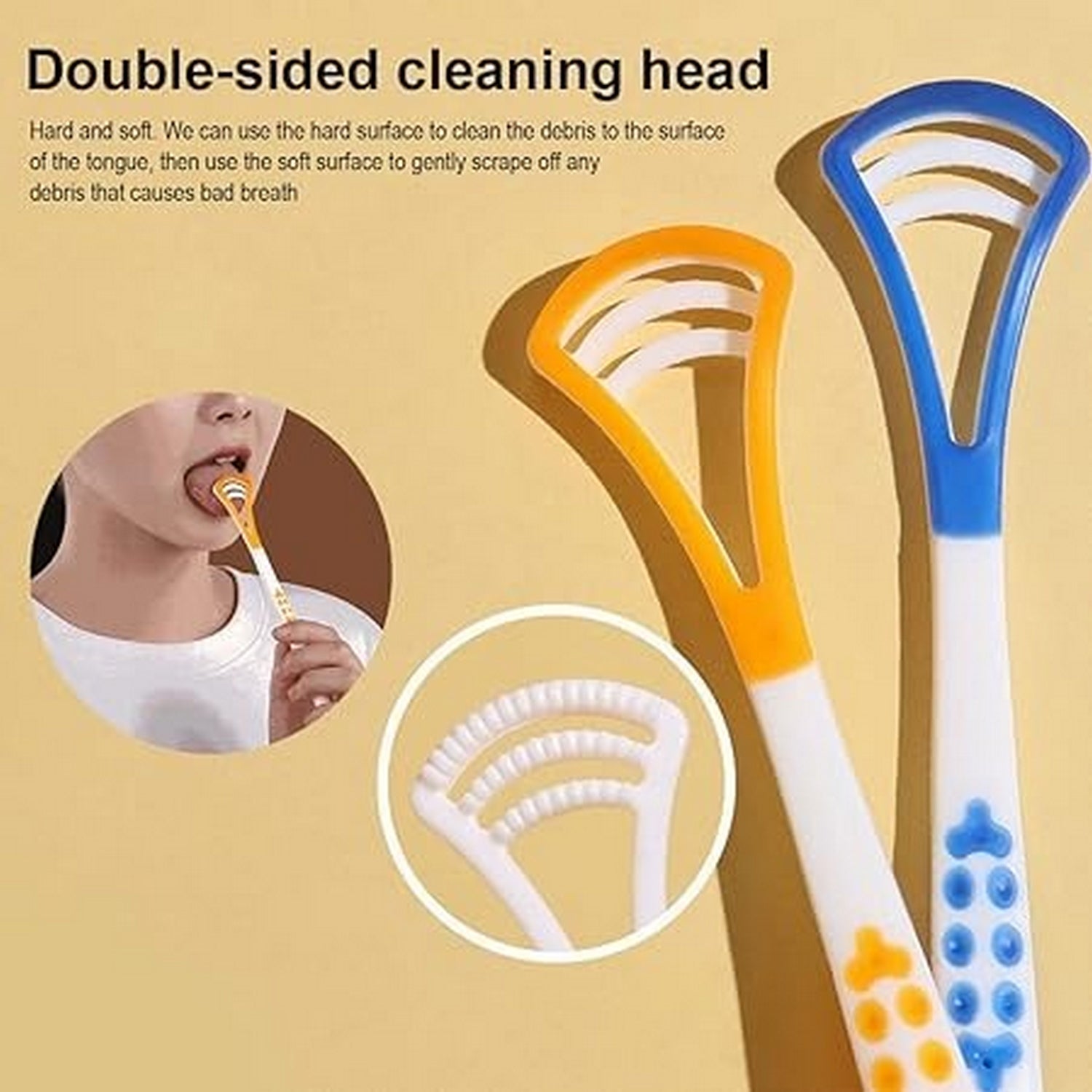 Tongue Cleaner | Double Head Tongue Cleaner
