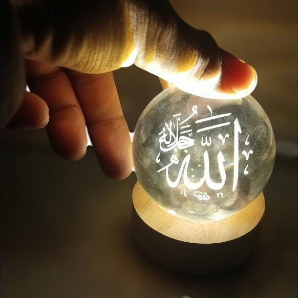 Islamic Crystal Table Lamp