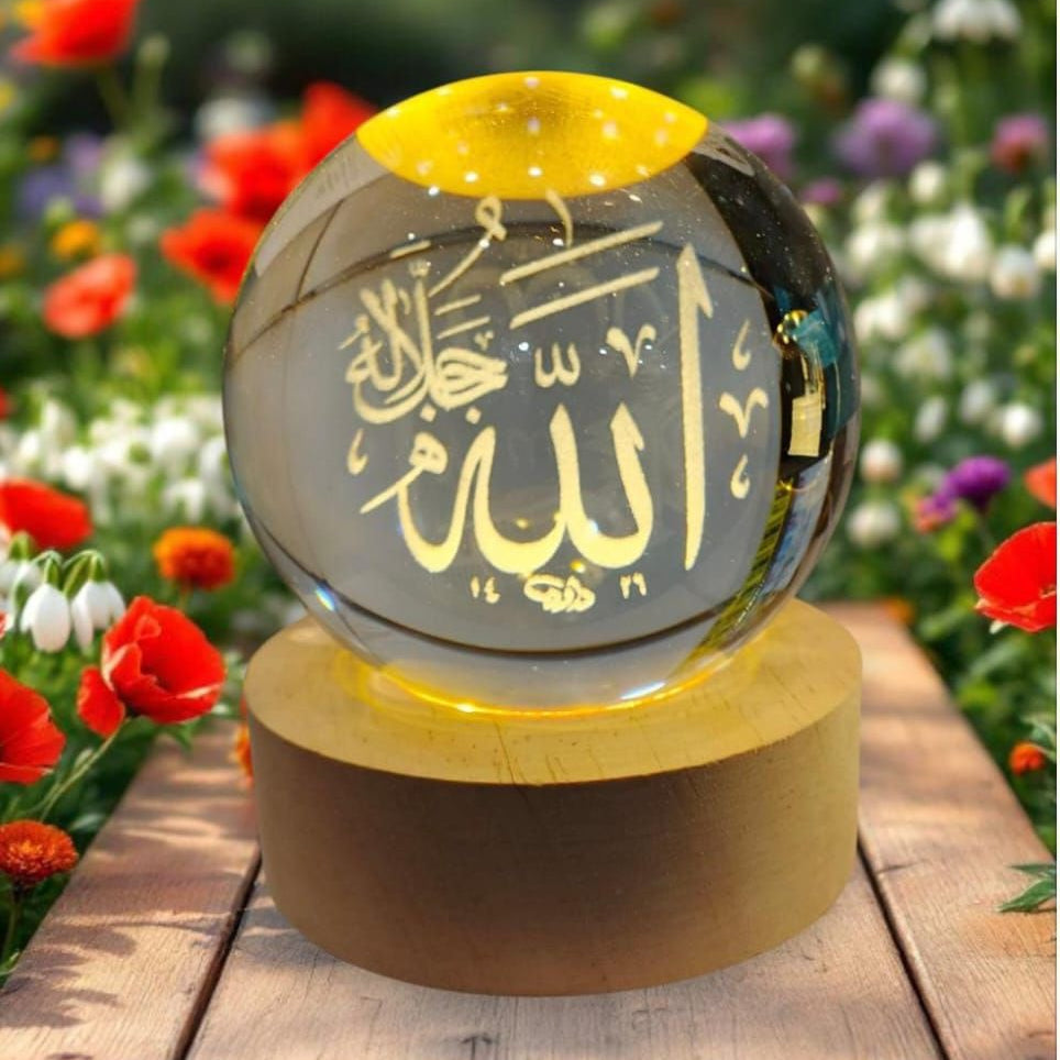 Islamic Crystal Table Lamp