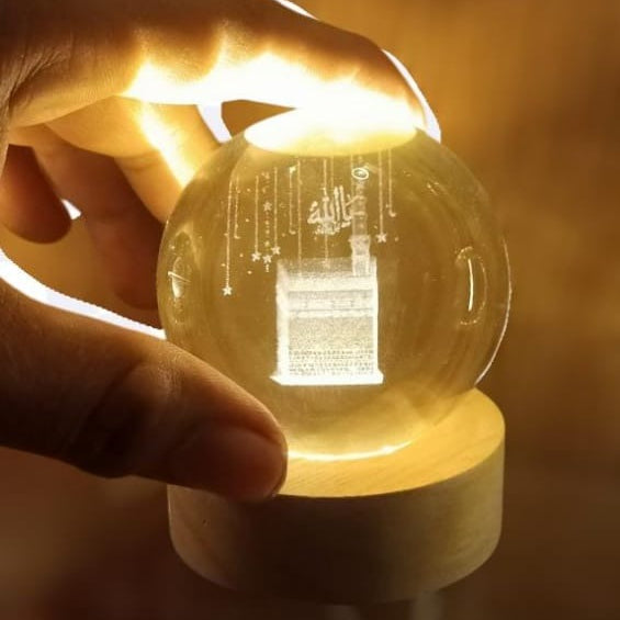3D Khana Kaba Shape Night Lamp