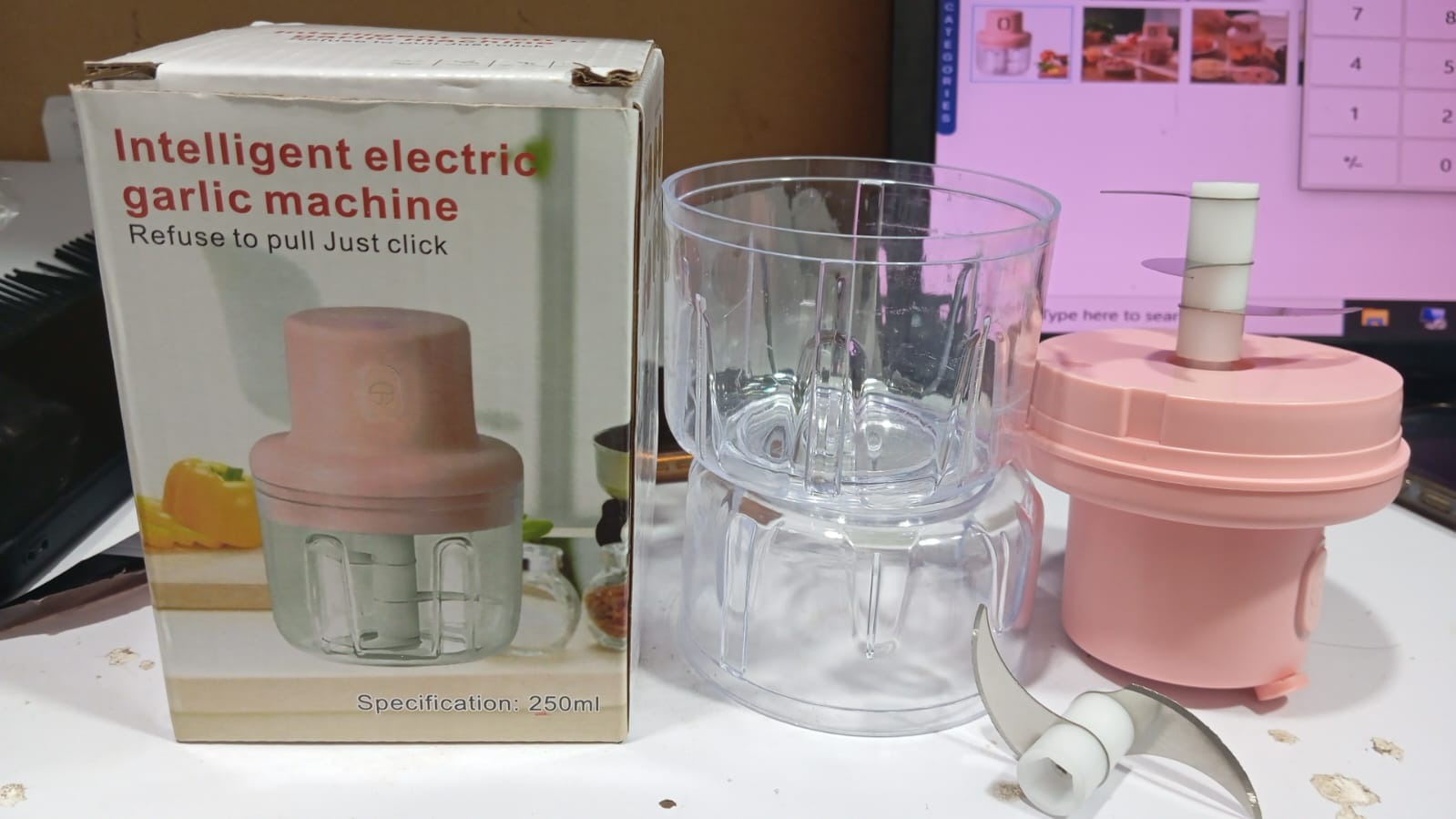 Mini Electric Food Chopper  | Electric Garlic Chopper & Grinder