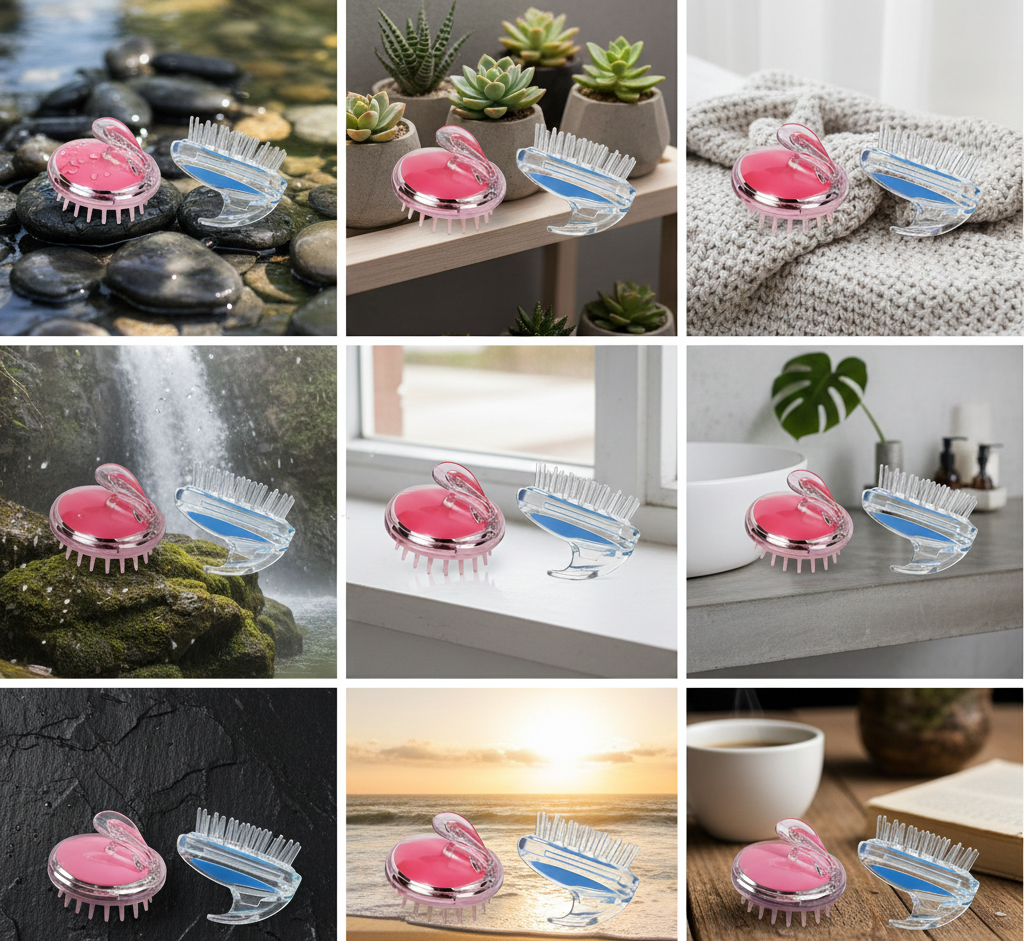Hair Wash Brush Hair Growth Massager