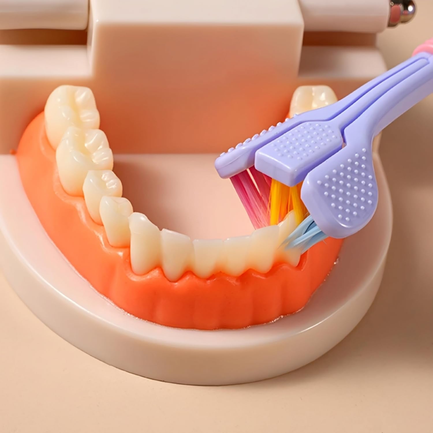 Three-Sided Ultra Soft Bristle Toothbrush