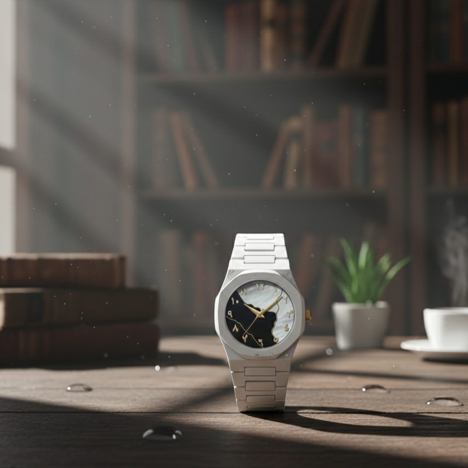 White Aura Watch|Comfortable Strap|With Box