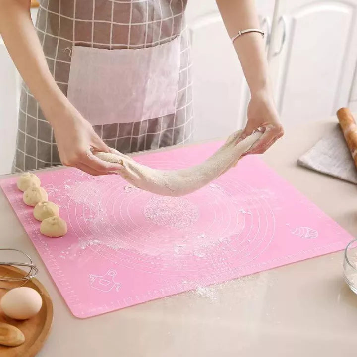 Silicone Baking Roti Mat With Measurements