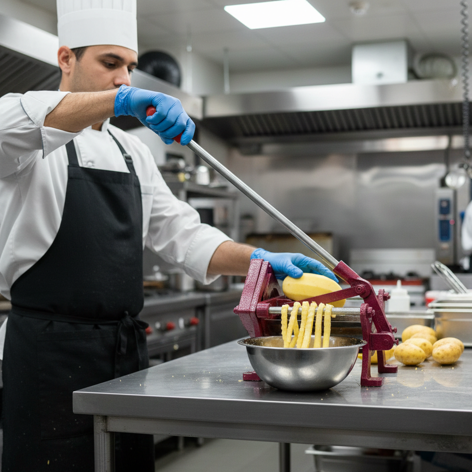 Multi-Functional Aluminium Potato Chips & French Fries Cutter