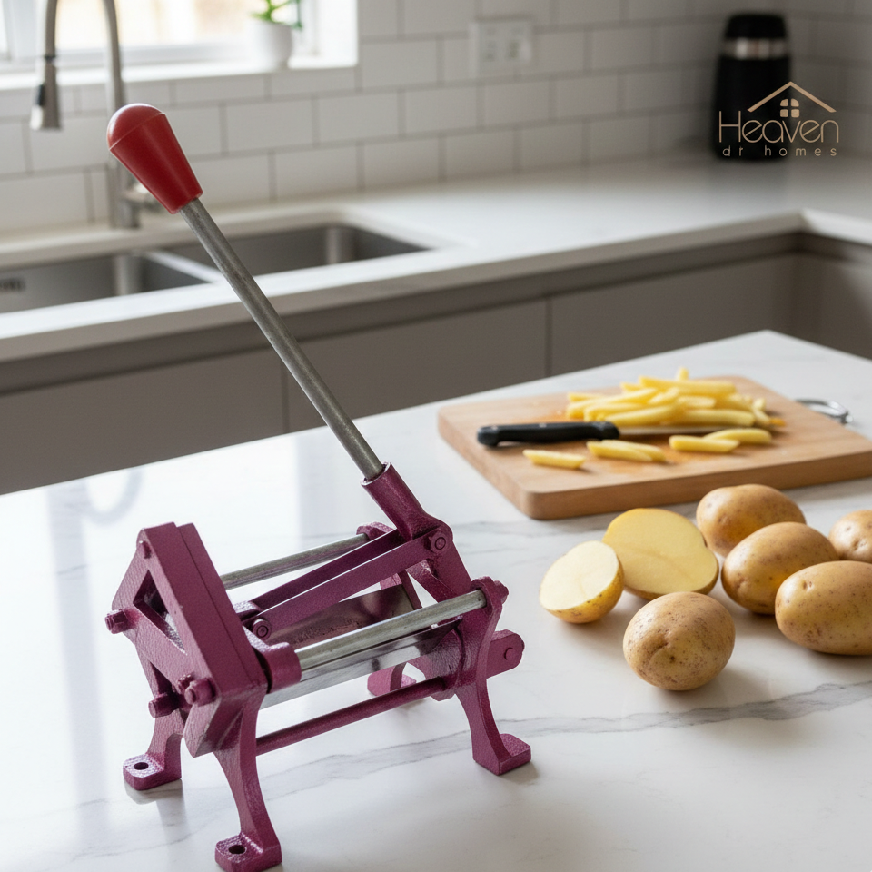 Multi-Functional Aluminium Potato Chips & French Fries Cutter