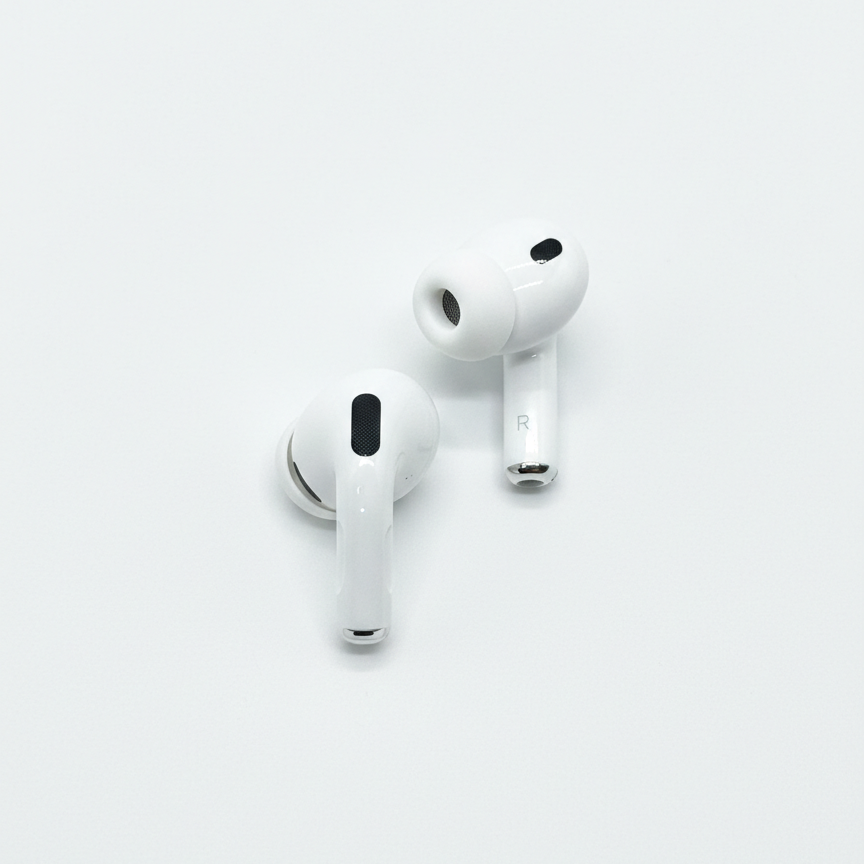 AirPod Pro 3 White Wireless Earbuds With Silicone Ear Tips Retail Box