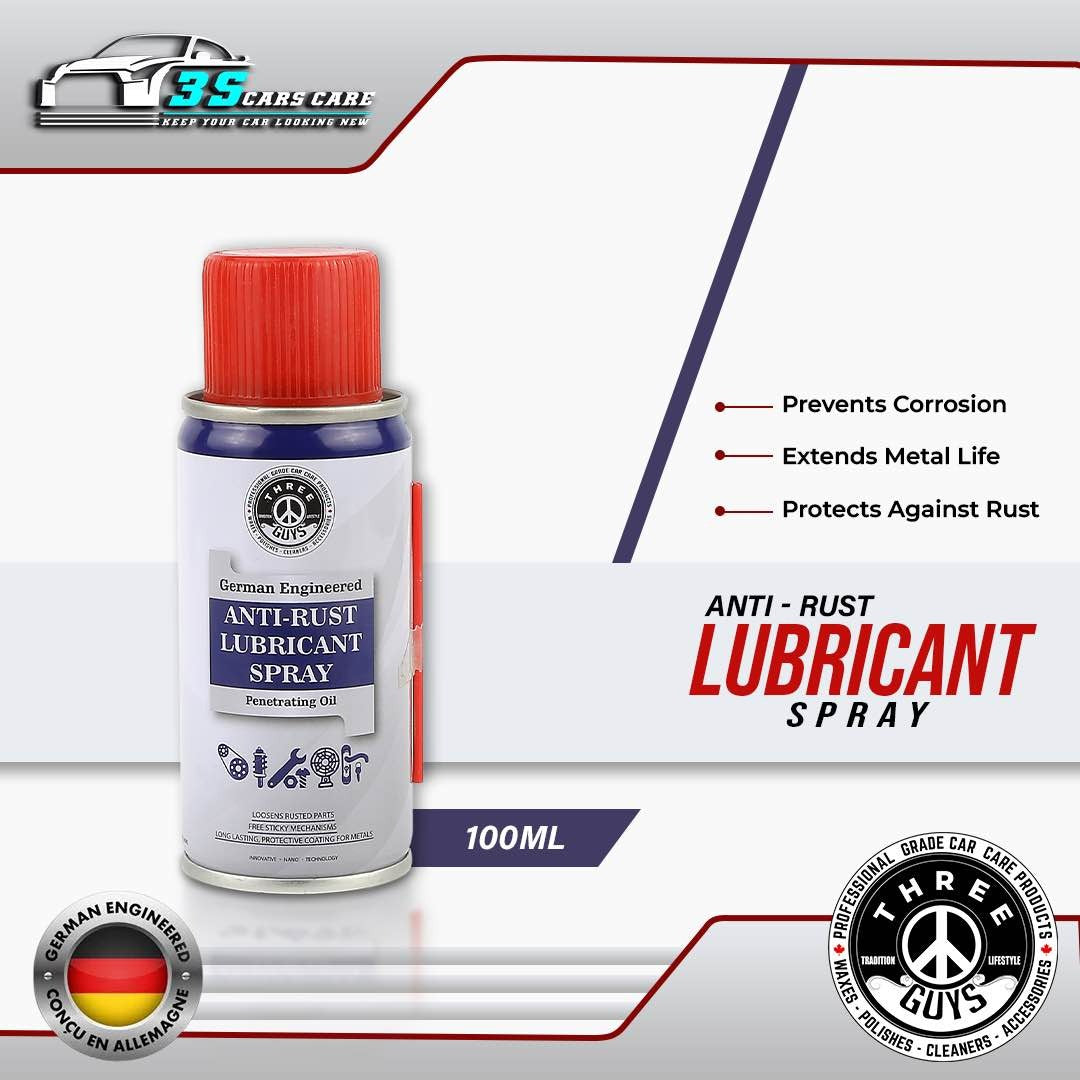 Anti-Rust Lubricant Spray – Penetrating Oil Rust Remover And Multi-Purpose De-Rust Spray German Engineered 100ml