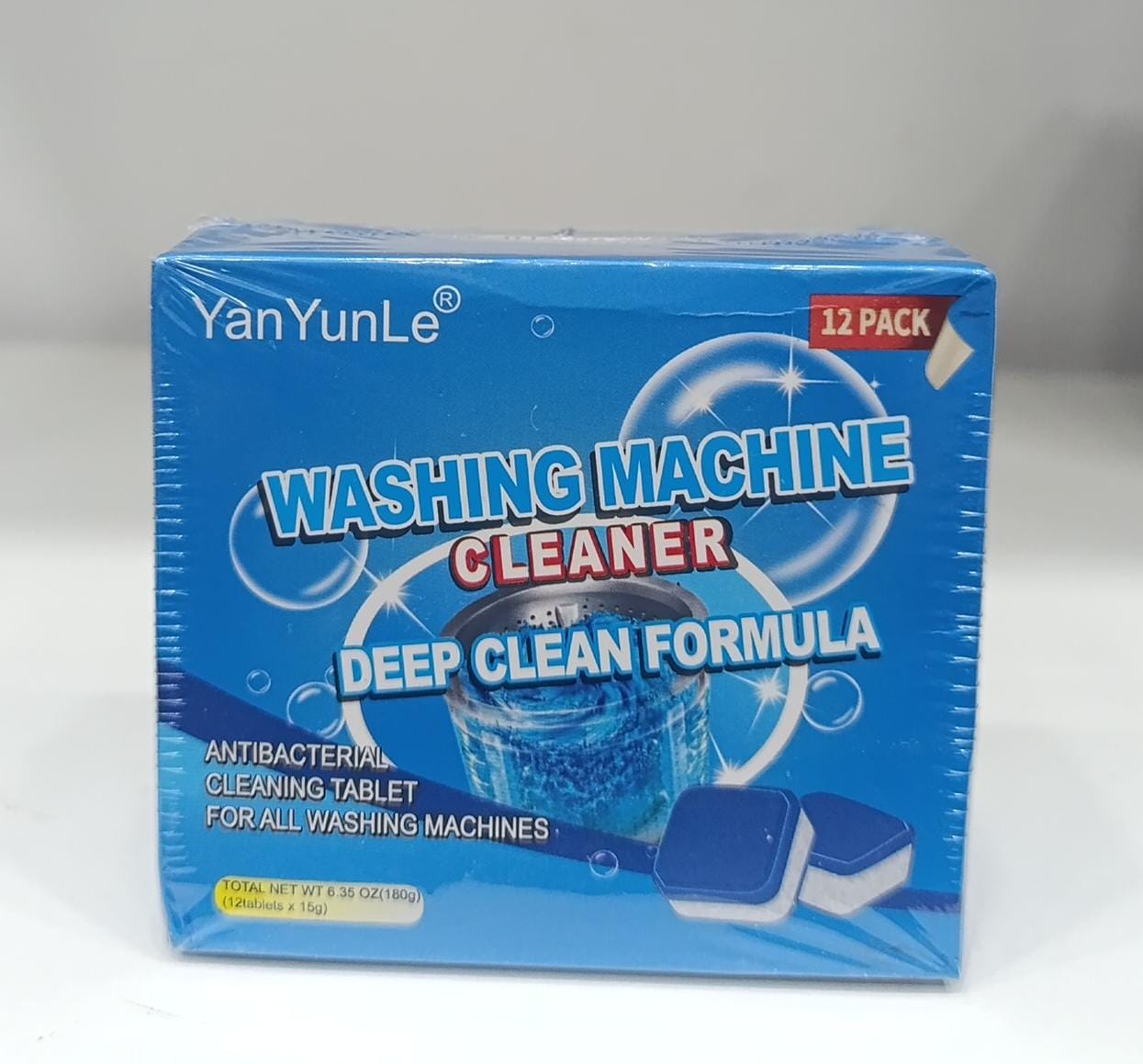 Washing Machine And Disposal Cleaning | 12 Tablets