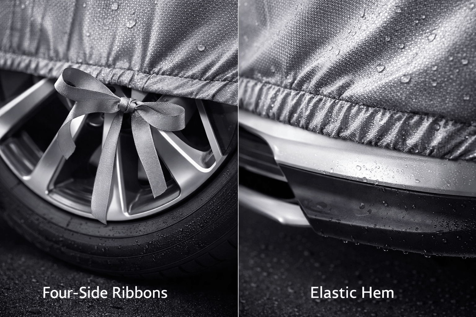 Toyota Corolla (2006–2023) Silver Parachute Car Top Cover