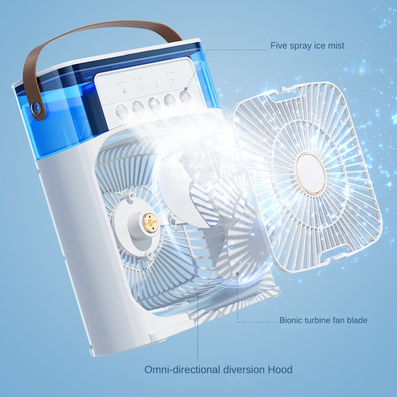 Mini Air Cooler Fan| Portable Household Air Conditioner 3 Speed