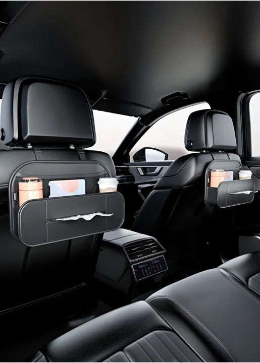 1pcs Leather Car Backseat Organizer,Car Backseat Storage