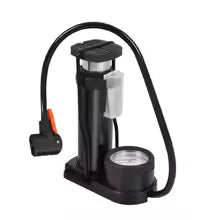 Foot And Hand Air Pump With Air Pressure Gauge