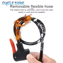 Foot And Hand Air Pump With Air Pressure Gauge