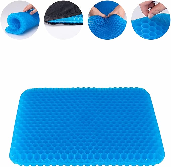 Gel Seat Cushion – Pressure Relief & Anti-Sweat Cooling Design