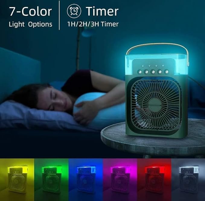 Mini Air Cooler Fan| Portable Household Air Conditioner 3 Speed