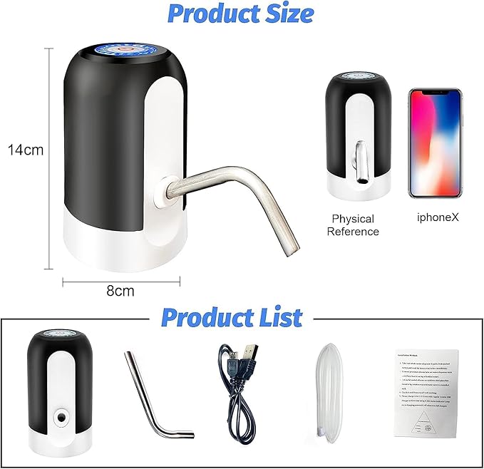 Automatic Electric Water Bottle Pump Dispenser
