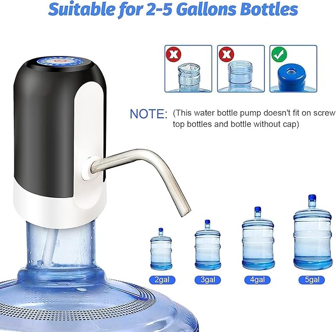 Automatic Electric Water Bottle Pump Dispenser