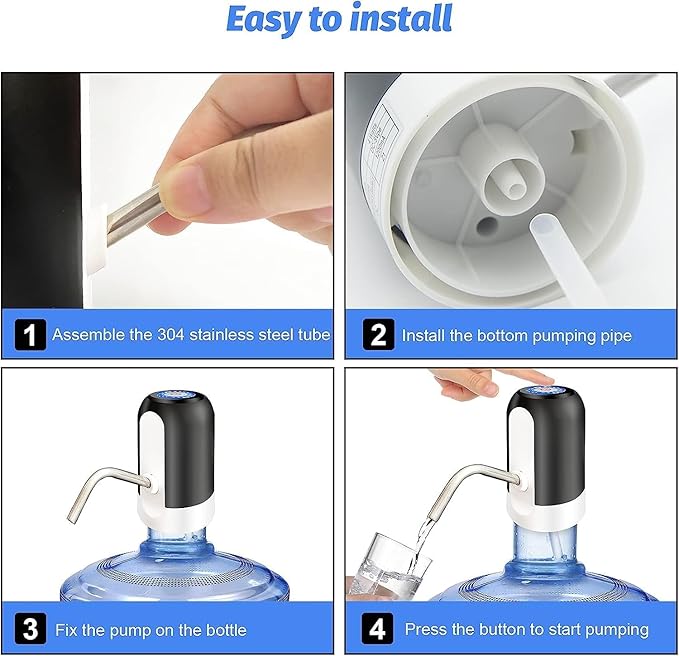 Automatic Electric Water Bottle Pump Dispenser