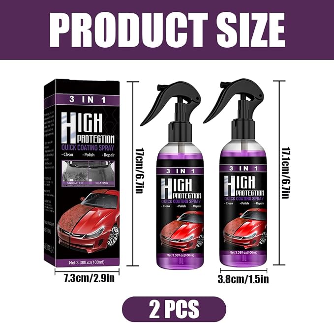 High-Protection Ceramic Coating Spray