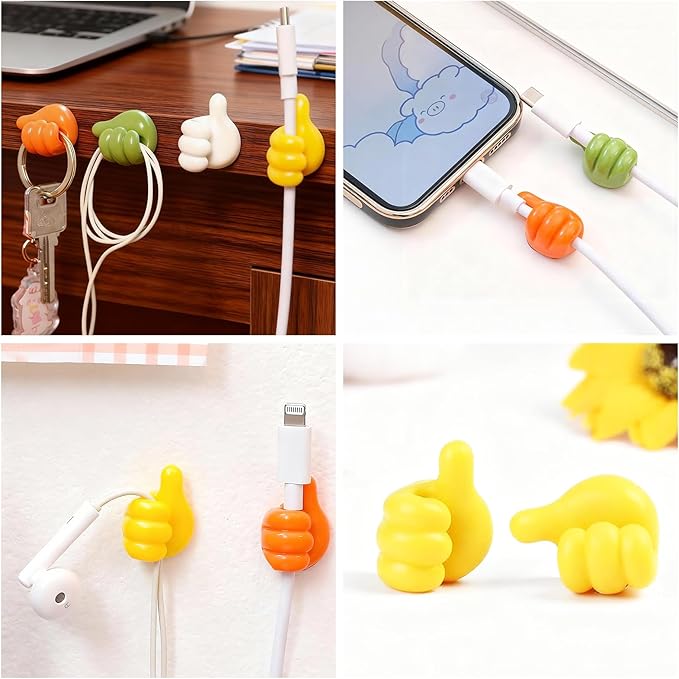 10Pcs Creative Thumbs Up Shape Wall Hook